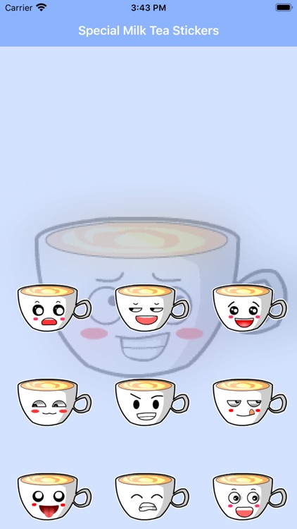 Special Milk Tea Stickers