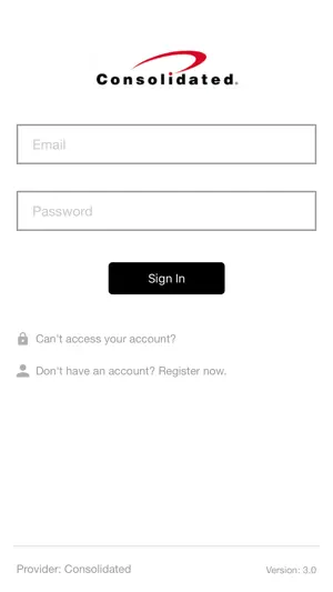 Consolidated MyAccount screenshot 1