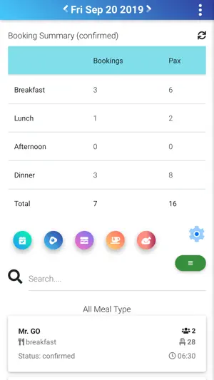 Weeloy Manager screenshot 2