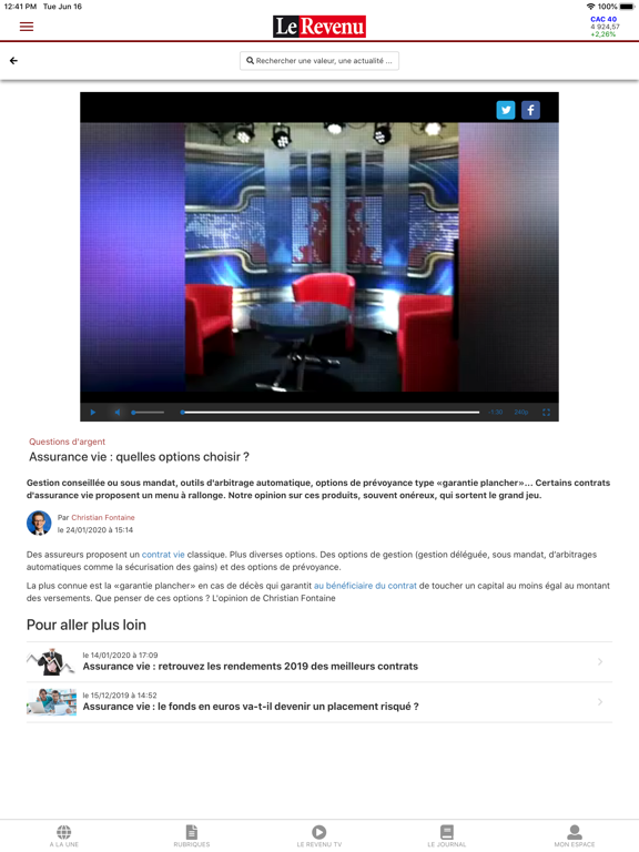 Screenshot #4 pour Le Revenu.com