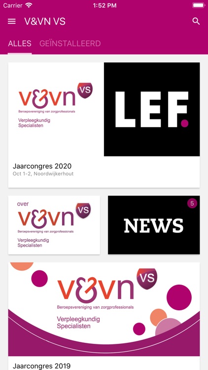 Jaarcongres V&VN VS