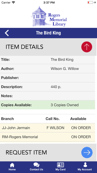 How to cancel & delete Rogers Memorial Library from iphone & ipad 3