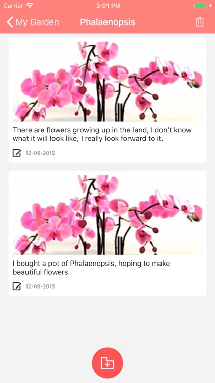 My Garden-Plant Growth Record