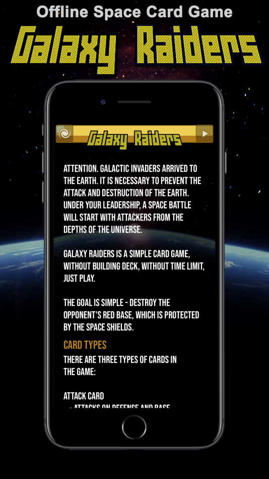 #8. Galaxy Raiders - space cards (iOS) Von: dsgn s.r.o.