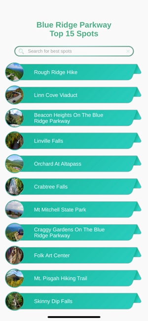 Blue Ridge Parkway Best Stops(圖2)-速報App