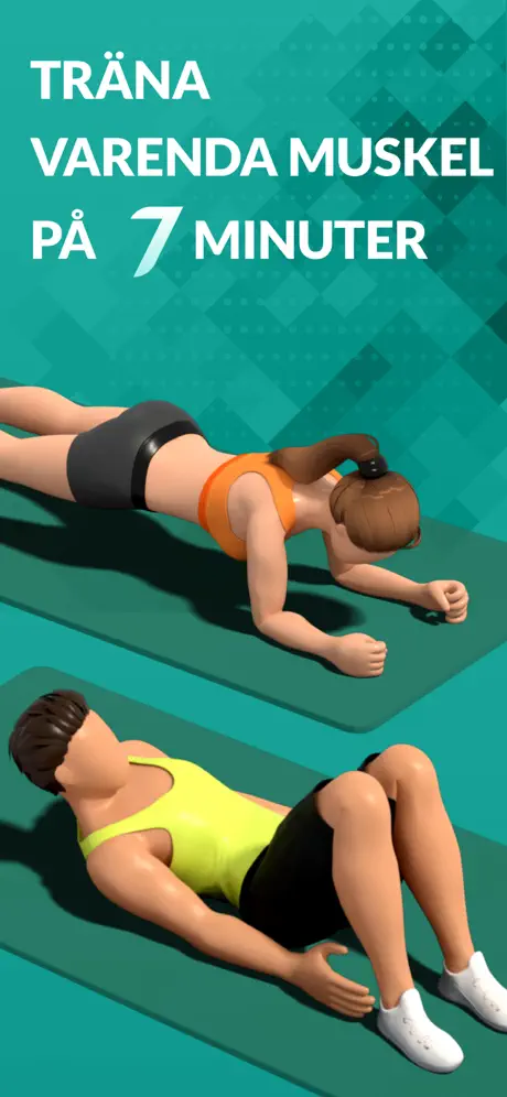 7-minutersträning – fitnessapp