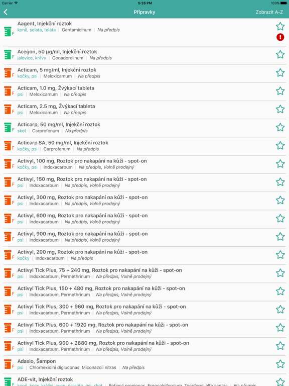 Screenshot #5 pour Veterinární léčivé přípravky