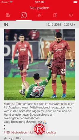 Game screenshot Fortuna Düsseldorf Fans apk