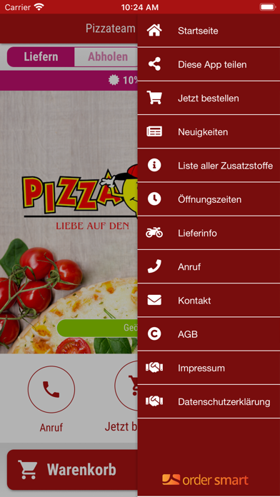 Screenshot #2 pour Pizzateam Delkenheim