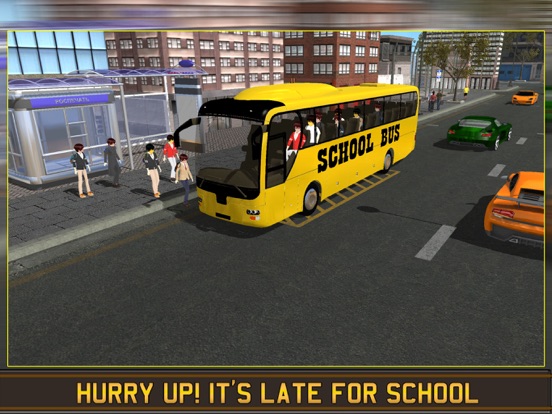 Screenshot #5 pour Schoolbus Driver Duty Sim 3d