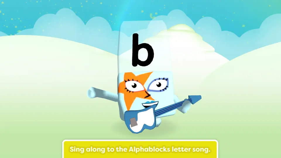 Captura de pantalla de Meet The Alphablocks! en iPhone 3