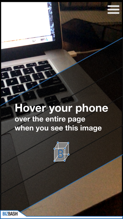 BizBash AR screenshot 2
