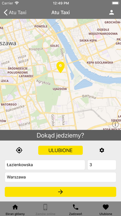 Atu Taxi screenshot 3