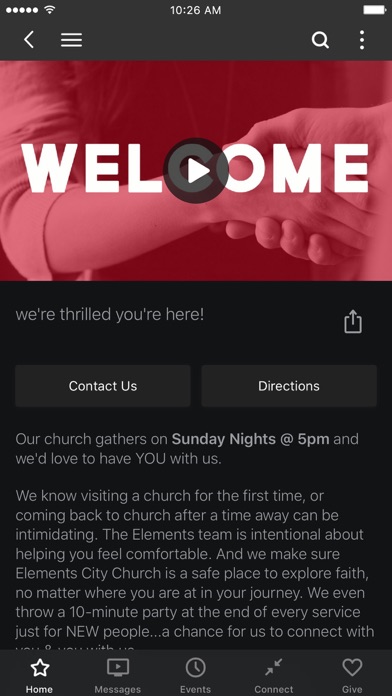 Elements City Church Screenshot
