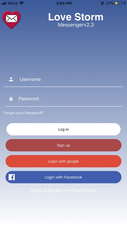 LOVE storm Messenger