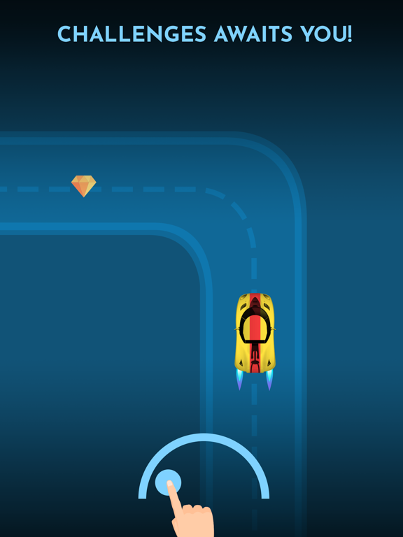 Screenshot #5 pour One Finger Drive