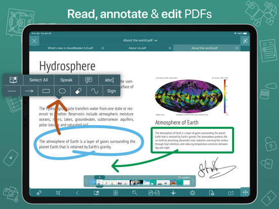 GoodReader Pro PDF Editor iPad app afbeelding 1