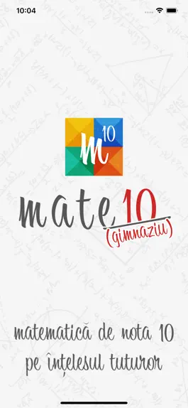 Game screenshot Mate10 Gimnaziu mod apk