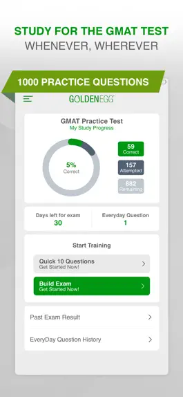 Game screenshot GMAT Practice Test Prep mod apk