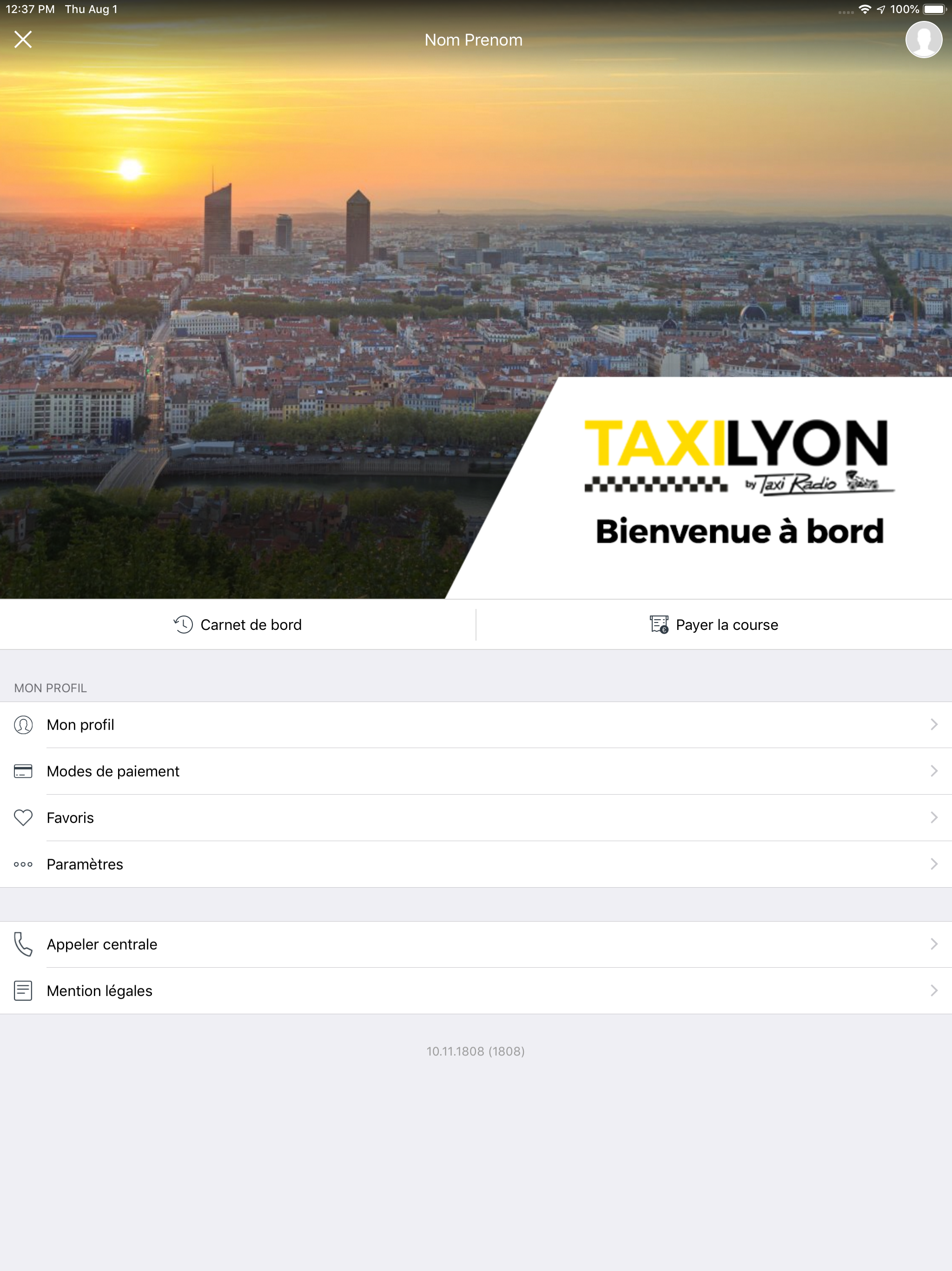 Taxi Lyon