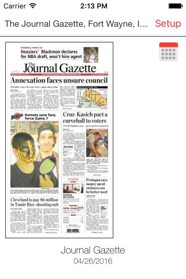 The Fort Wayne Journal Gazette screenshot 3