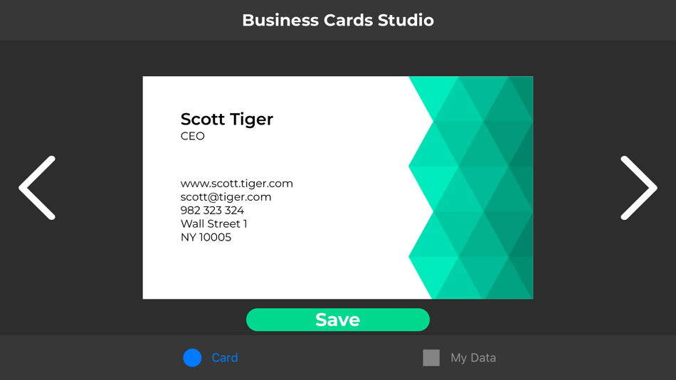 Business Cards Studio - 1.2.4 - (iOS)