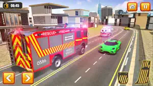 Robot Fire Truck Driver screenshot 3