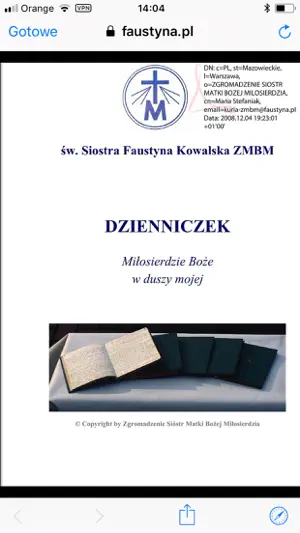 Saint-faustina.org screenshot 4