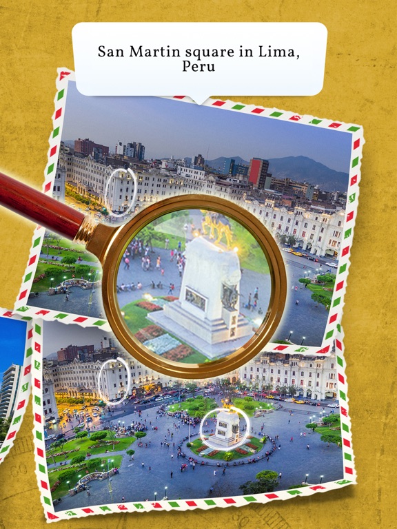 iSpy Differences Latin America iPad screenshot
