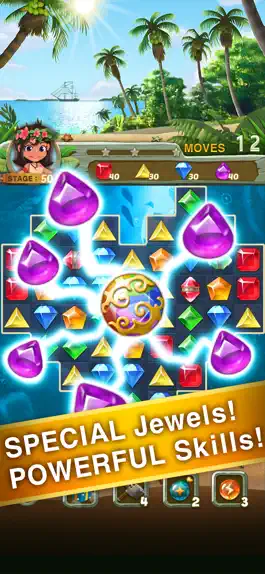 Game screenshot Paradise Jewel: Match-3 Puzzle hack