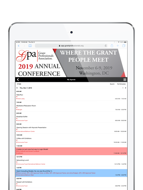 Screenshot #5 pour Grant Professionals Assoc