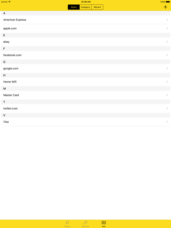 Screenshot #4 pour Passwort - Unique passwords