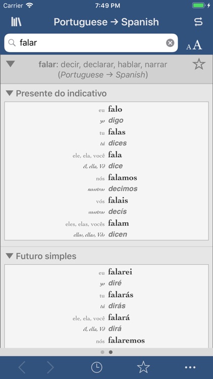 Ultralingua Spanish-Portuguese