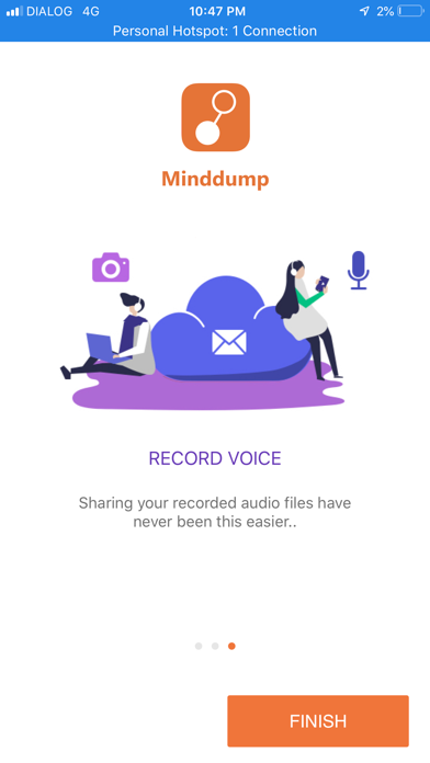 UPrince MindDump iPhone screenshot 3 - Productivity app