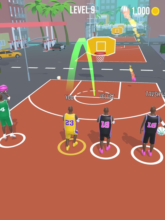 Screenshot #4 pour Basket Race