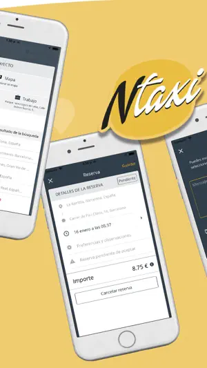 Ntaxi - Pide Reserva screenshot 3