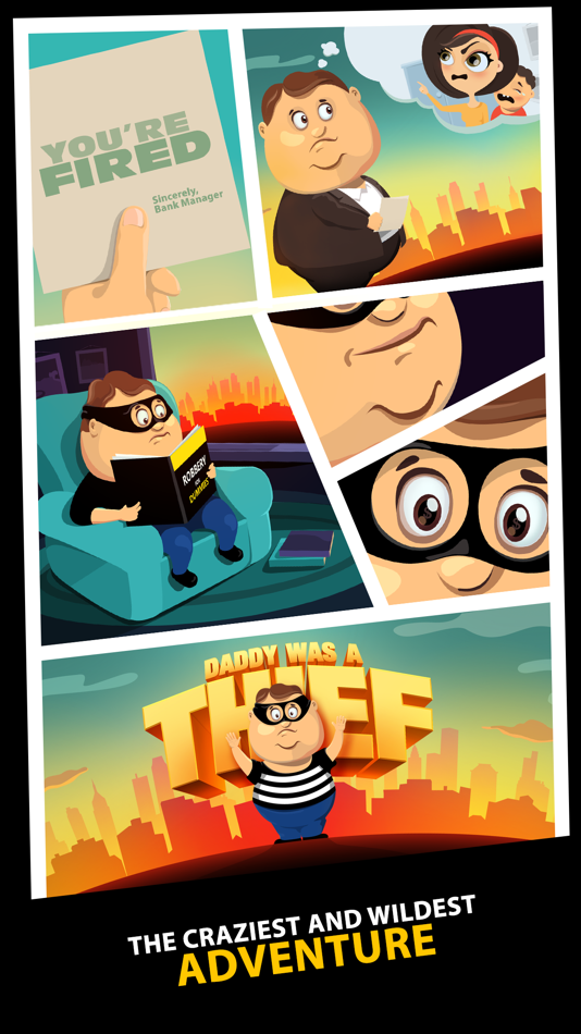 #5. Daddy Was A Thief (iOS) De: Cezary Rajkowski