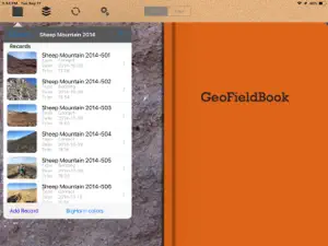GeoFieldBook screenshot #4 for iPad