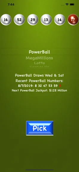 Game screenshot Lotto Numbers mod apk