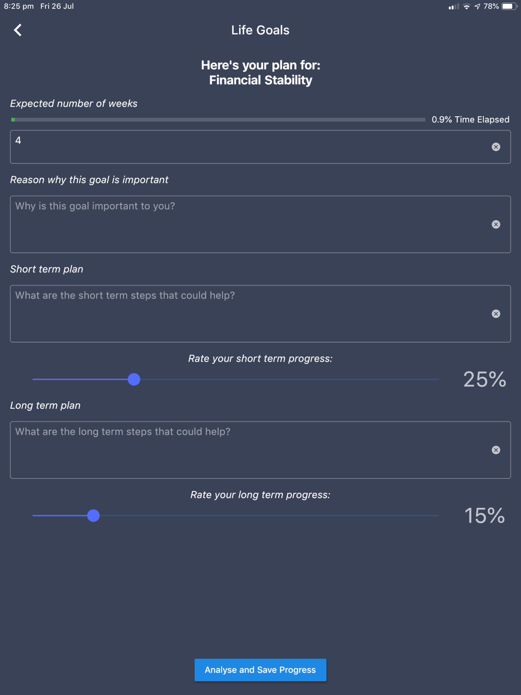 Anxiety Relief App