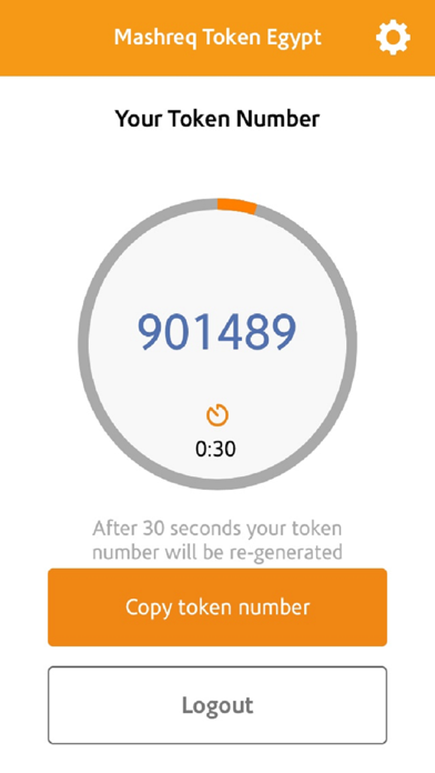Mashreq Token Egypt Screenshot