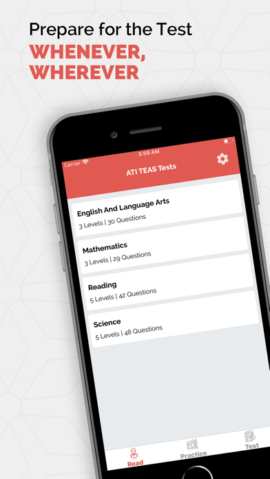 ATI TEAS 6 Practice Tests Screenshot