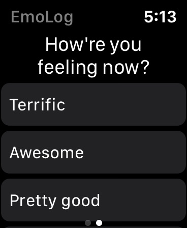 Apple Watch screenshot