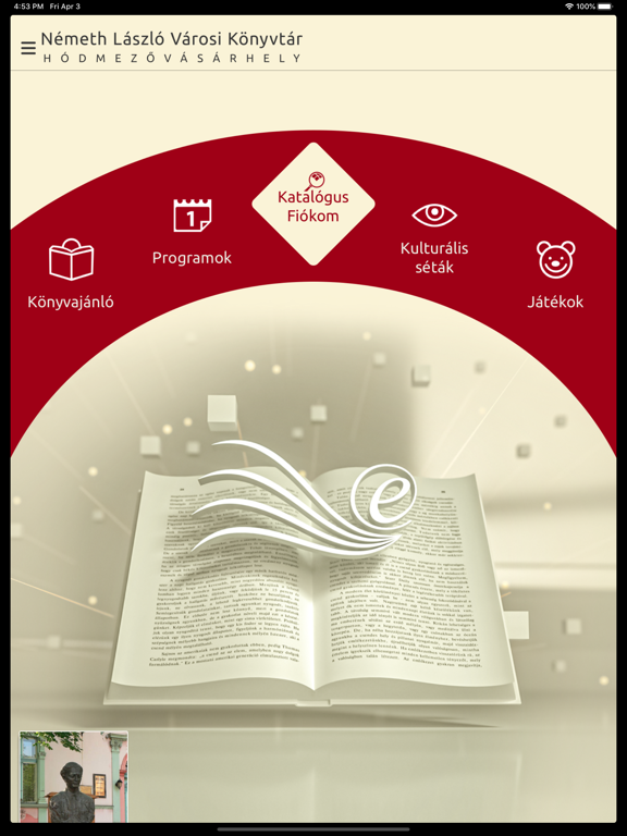 Screenshot #4 pour Németh László Városi Könyvtár