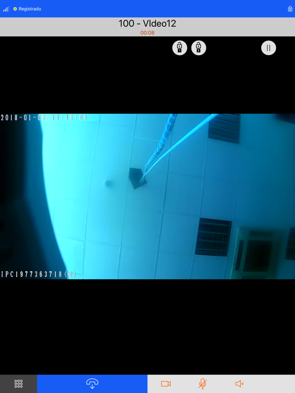 VoIP Bell iPad screenshot
