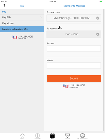 USALLIANCE FCU screenshot 3