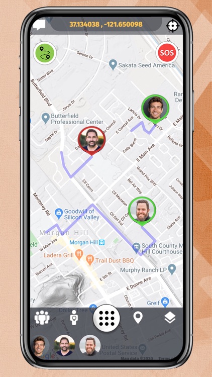 Gps Tracking - Friends