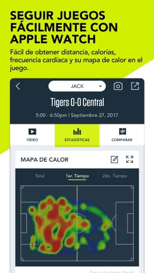 Captura de pantalla de Zepp Play Football en iPhone 1