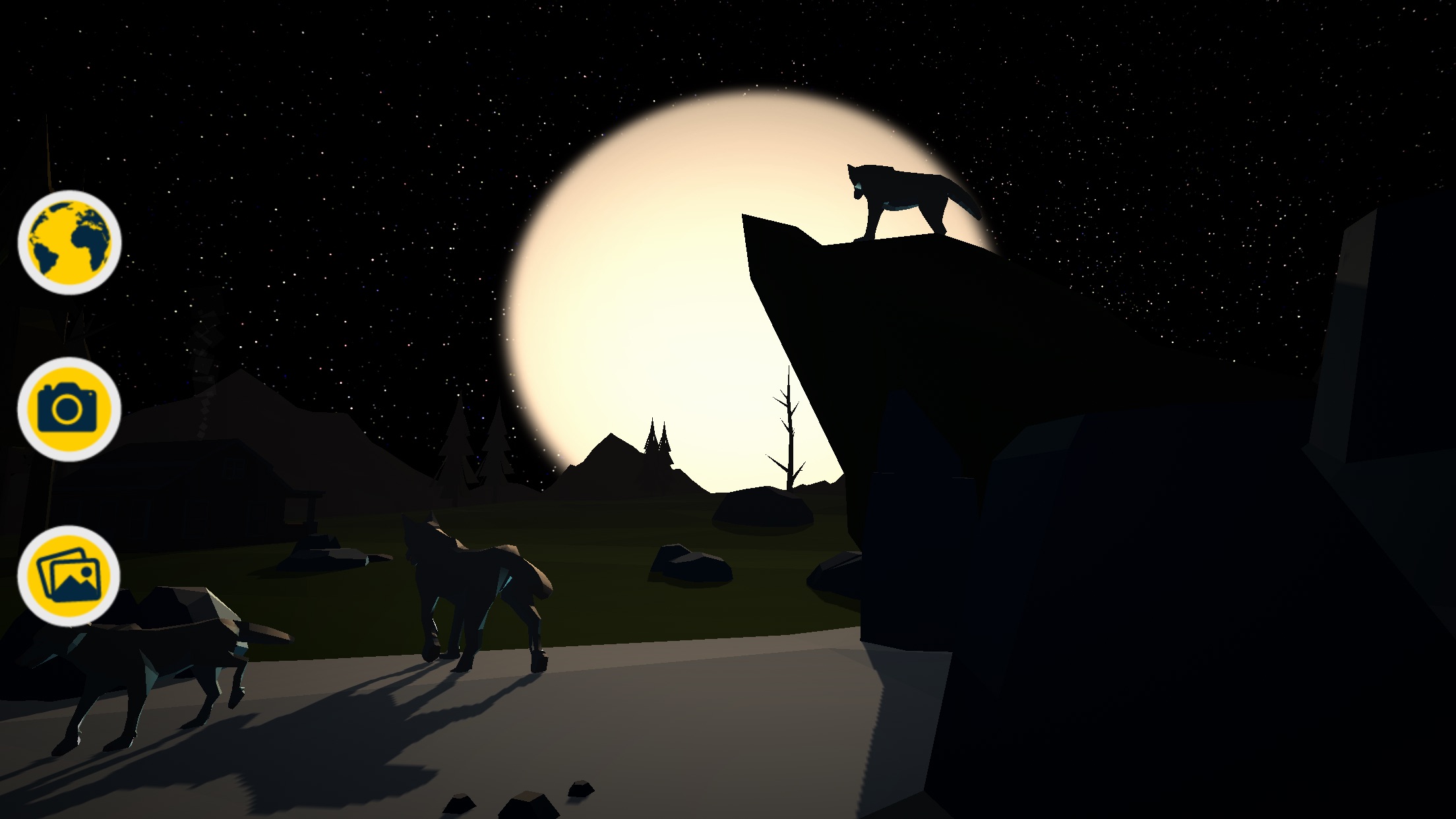 Screenshot do app Animais no Planeta