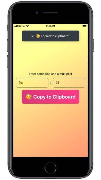 Screenshot #1 pour ASCII Paste